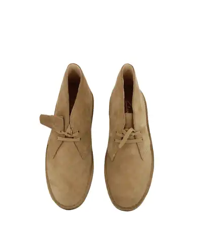 CLARKS POLACCHINI DESERT BOOT CAMMELLO