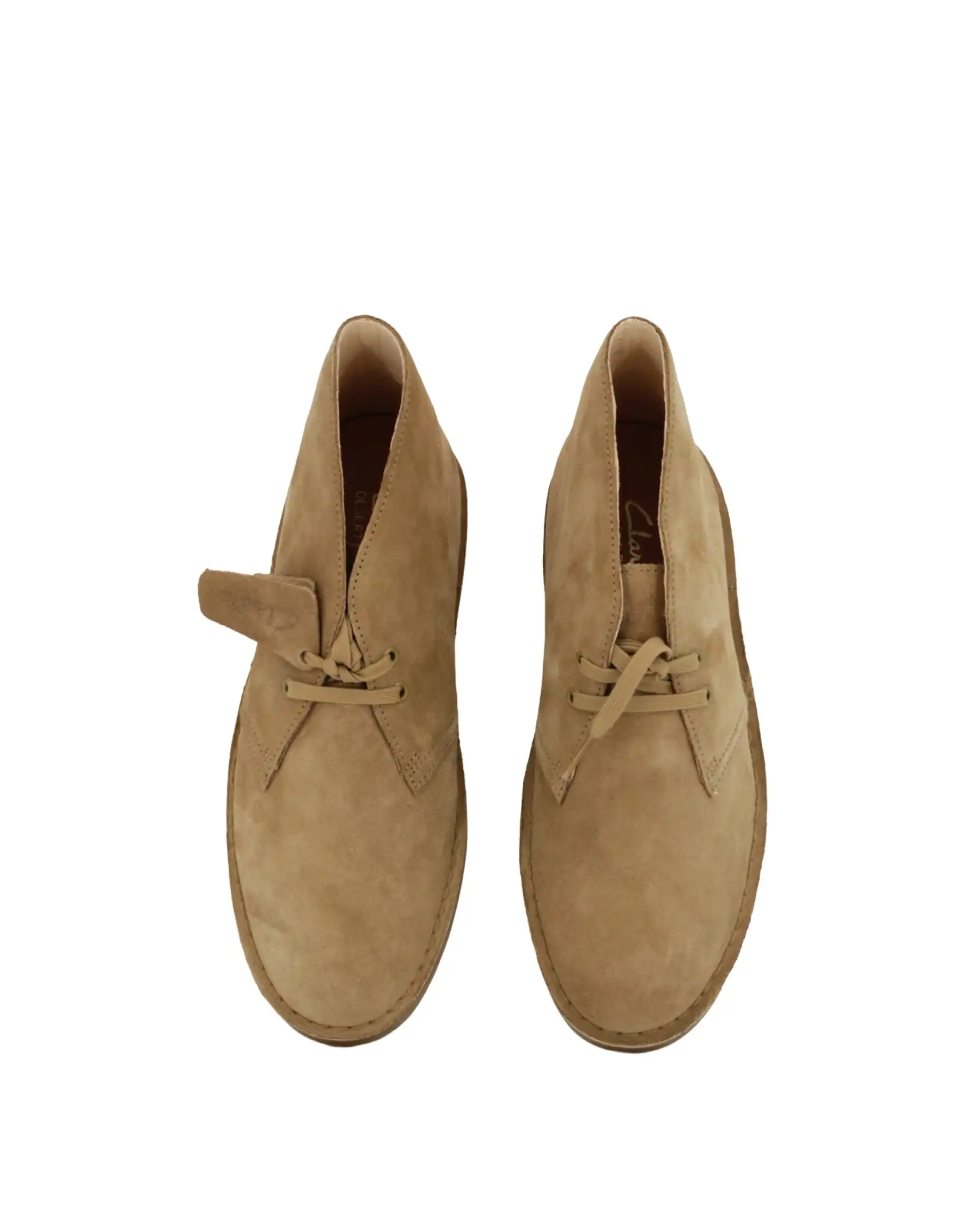 CLARKS POLACCHINI DESERT BOOT CAMMELLO
