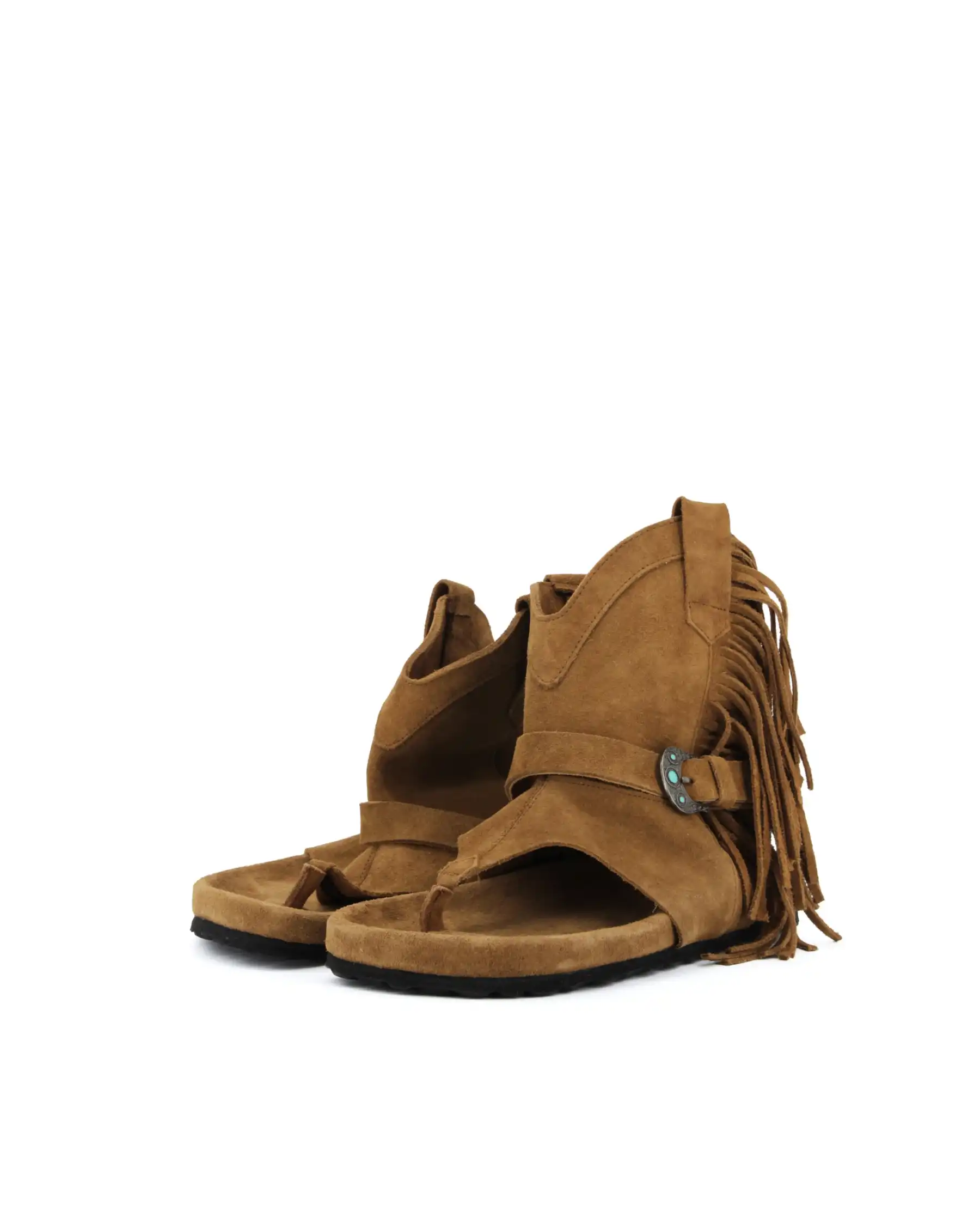 TAJI SANDALI TEXANI YUMA CUOIO