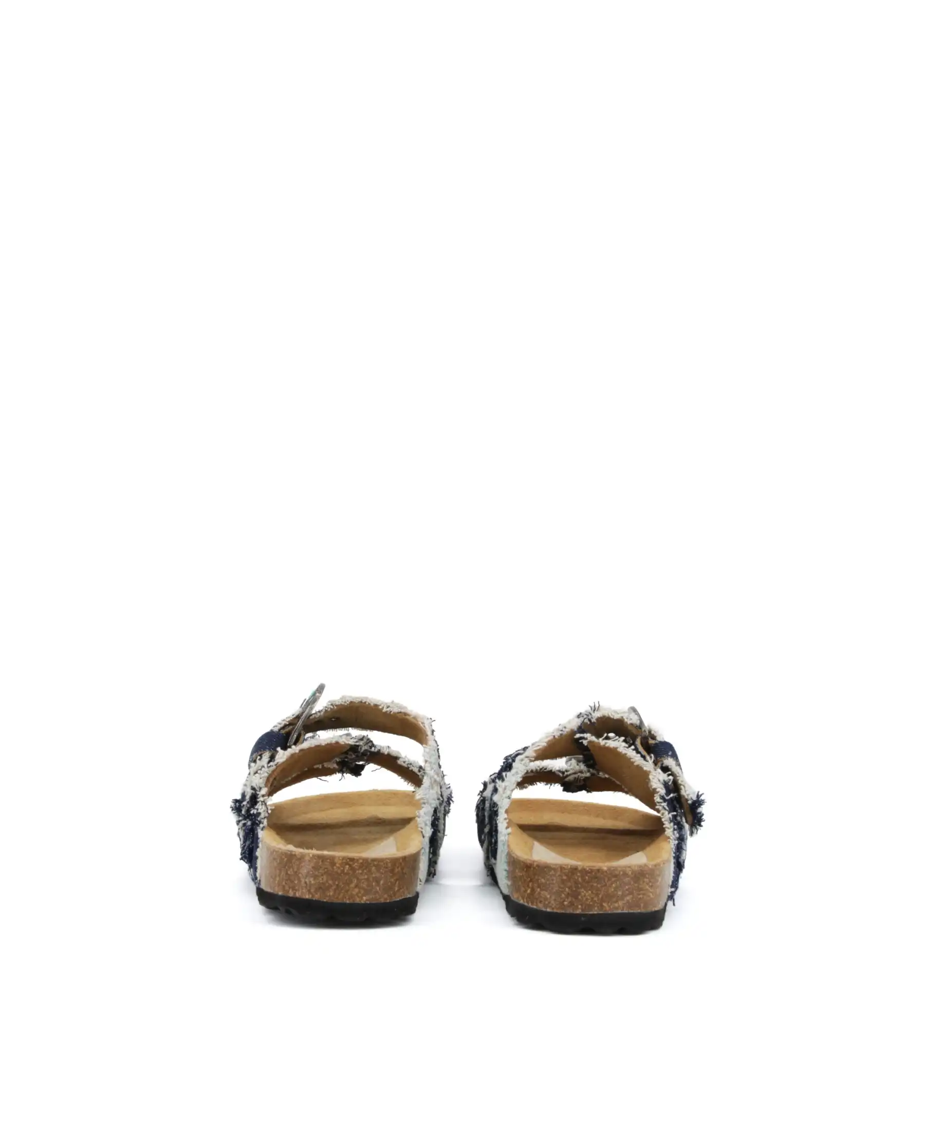 TAJI CIABATTINE BUCKLE PATCH BLU