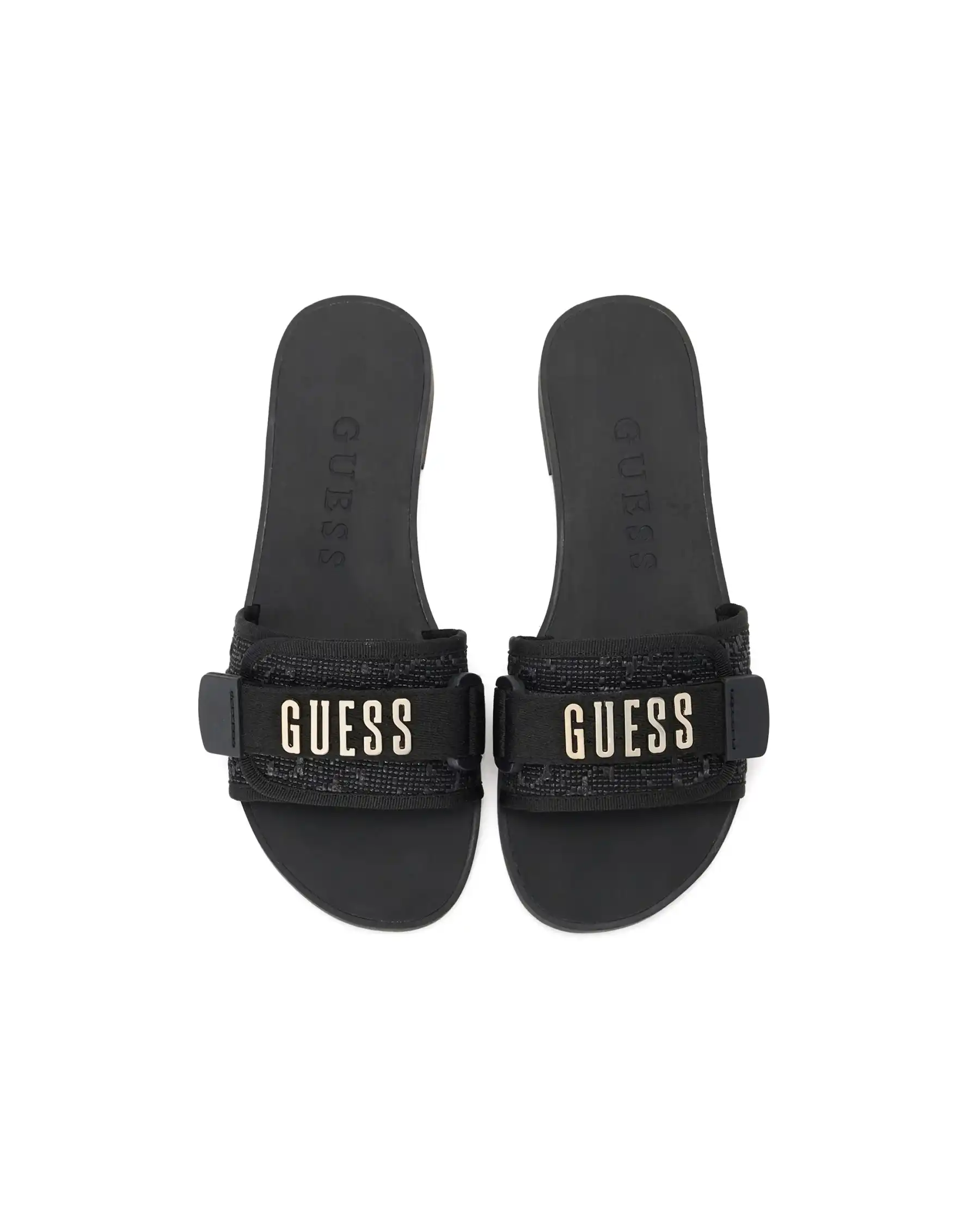 GUESS CIABATTINE ELYZE NERO