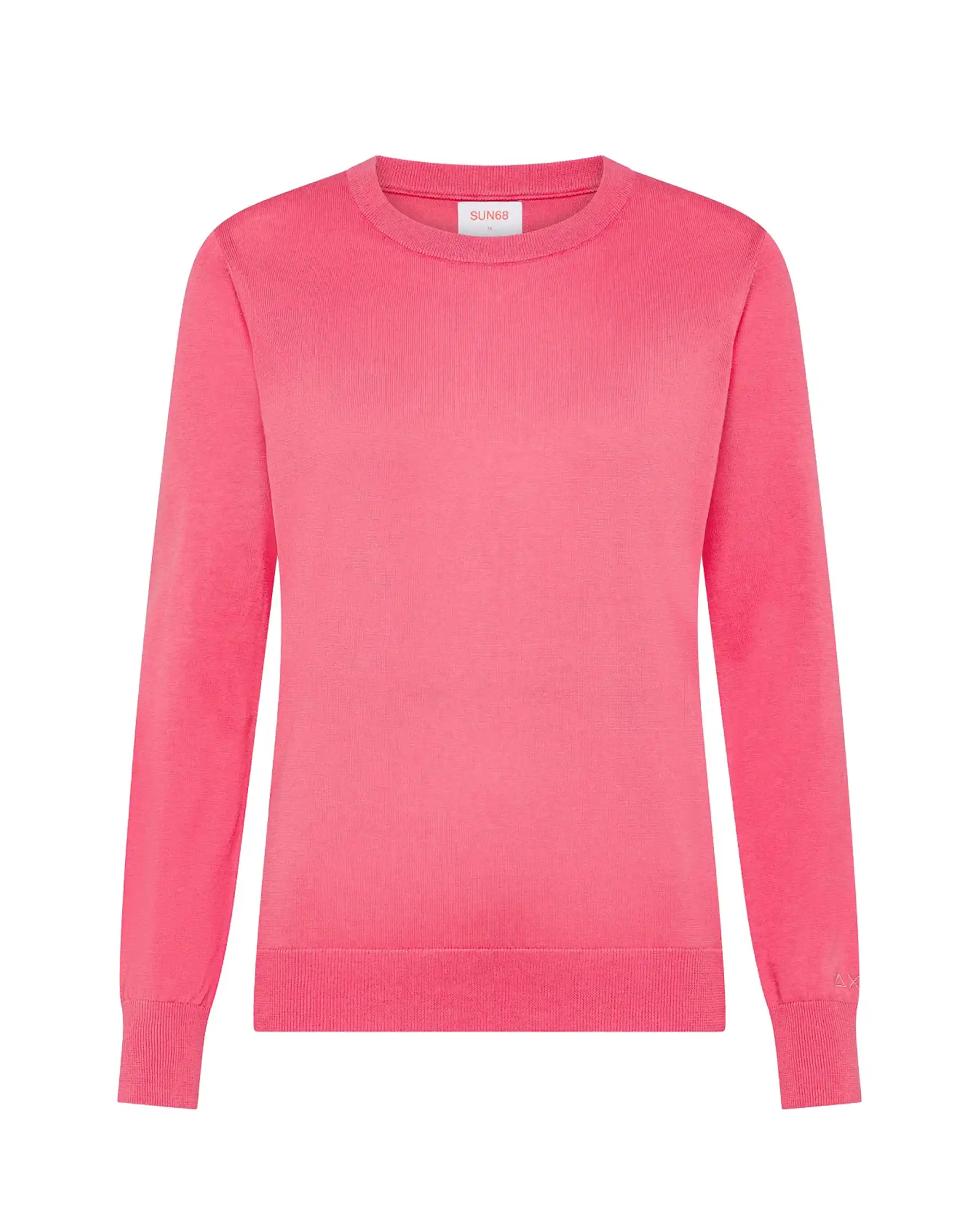 SUN 68 MAGLIA SWEATER BASIC FUCSIA
