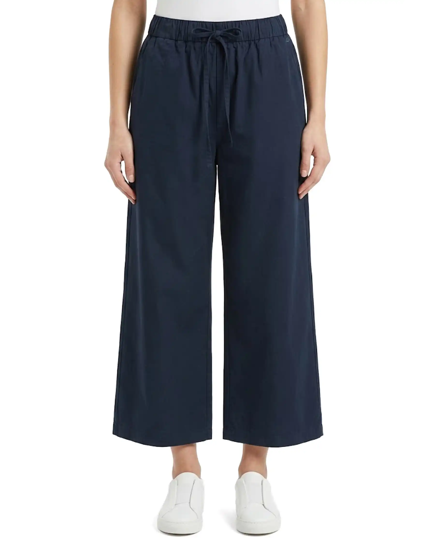 SUN 68 PANTALONI GAMBA LARGA BLU