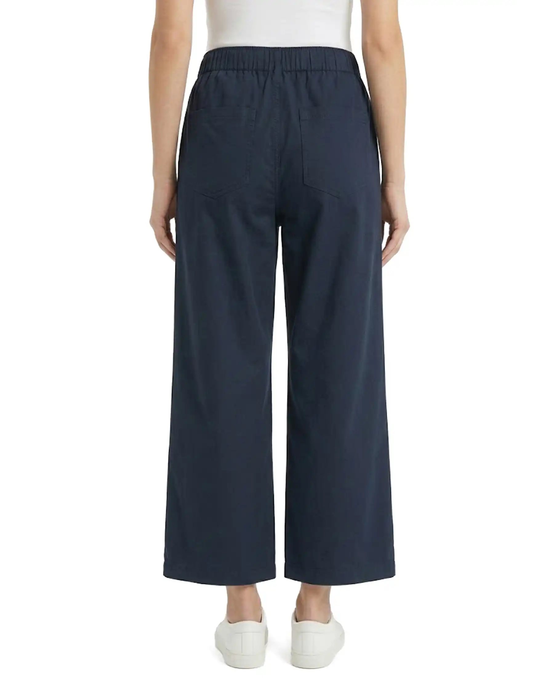 SUN 68 PANTALONI GAMBA LARGA BLU