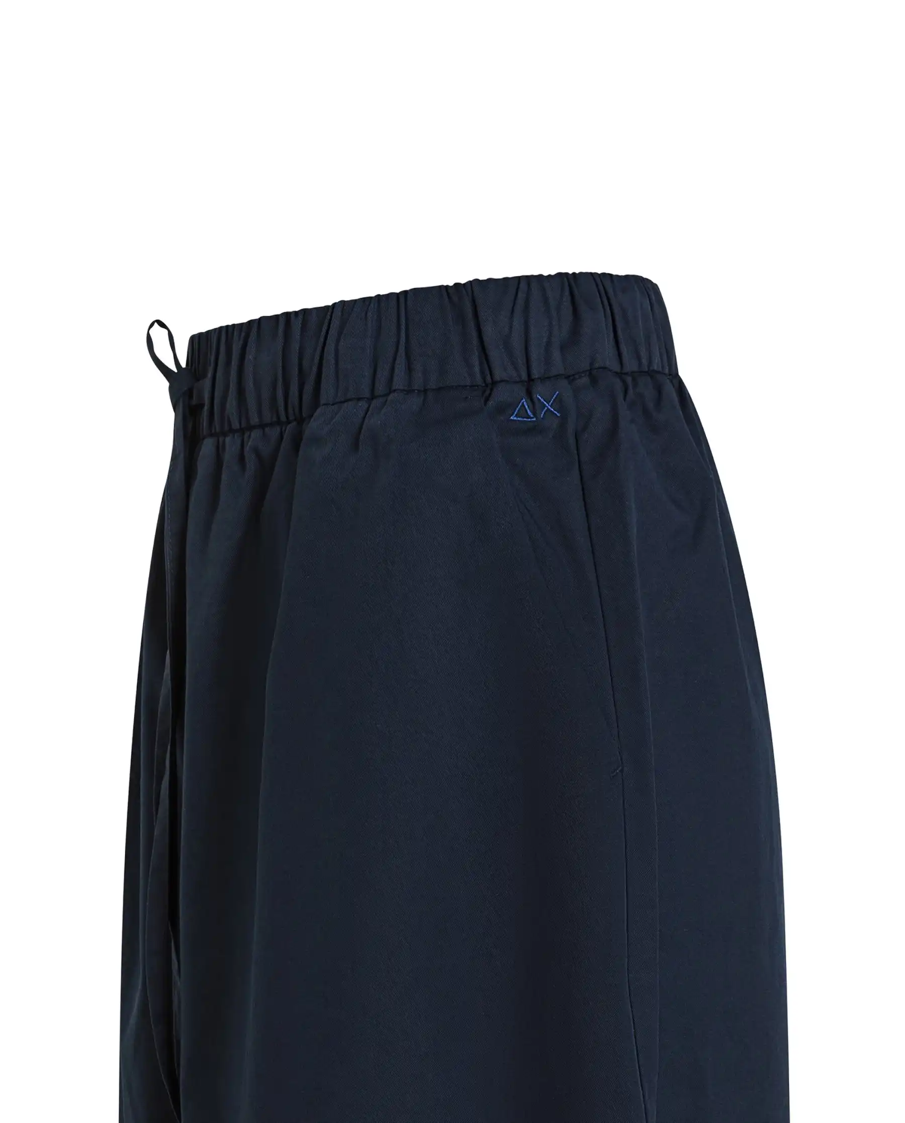 SUN 68 PANTALONI GAMBA LARGA BLU