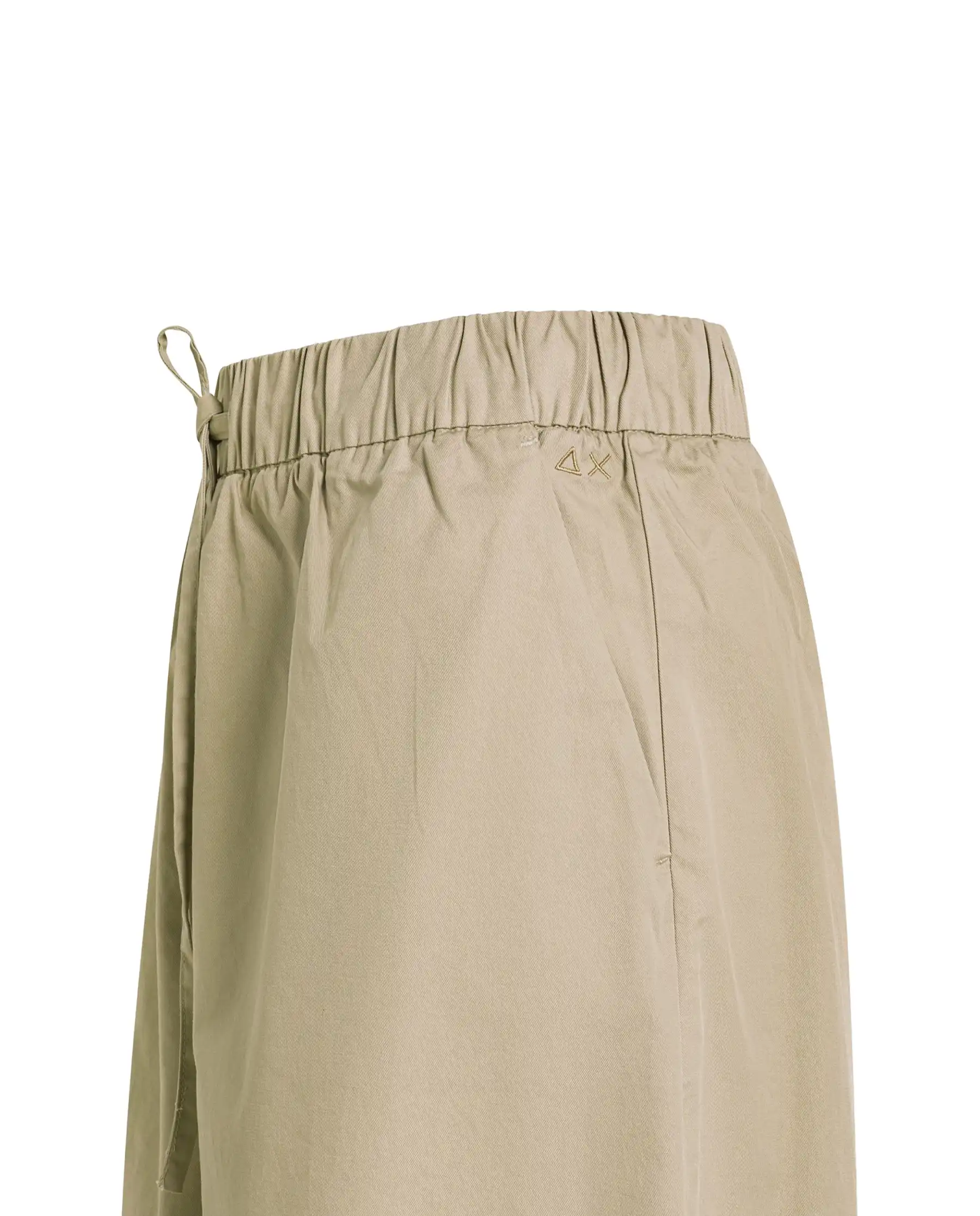 SUN 68 PANTALONI GAMBA LARGA BEIGE