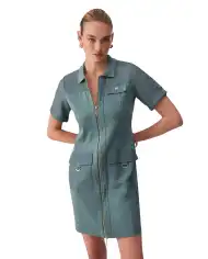 LIU JO ABITO CORTO VERDE MILITARE