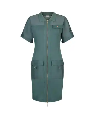 LIU JO ABITO CORTO VERDE MILITARE