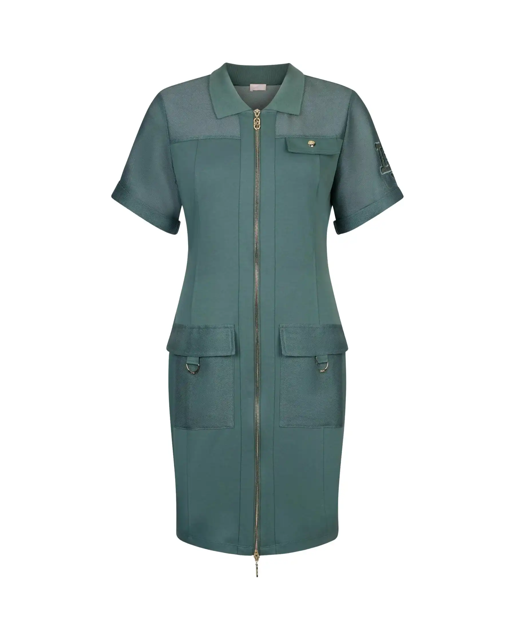 LIU JO ABITO CORTO VERDE MILITARE