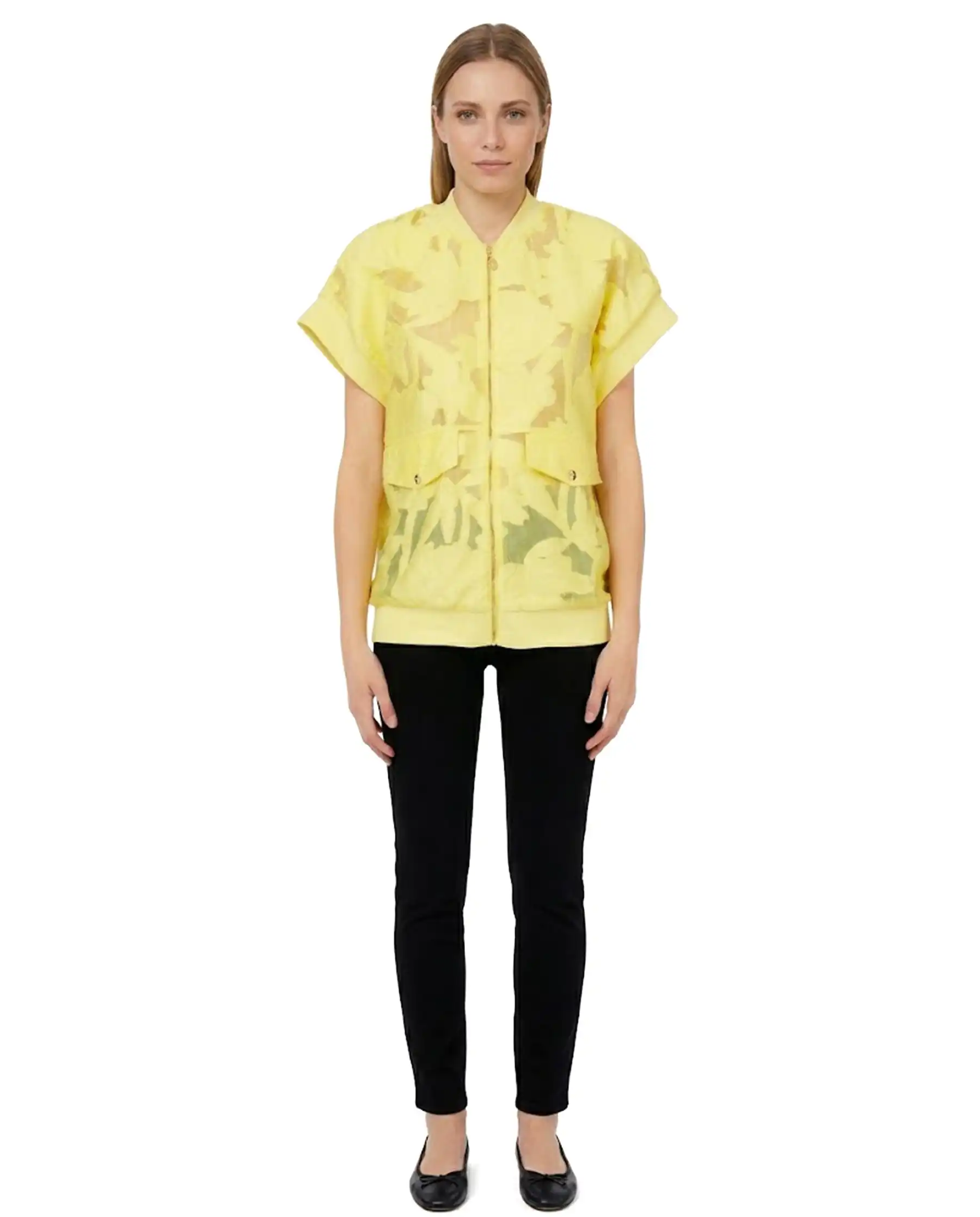 LIU JO GILET GIALLO
