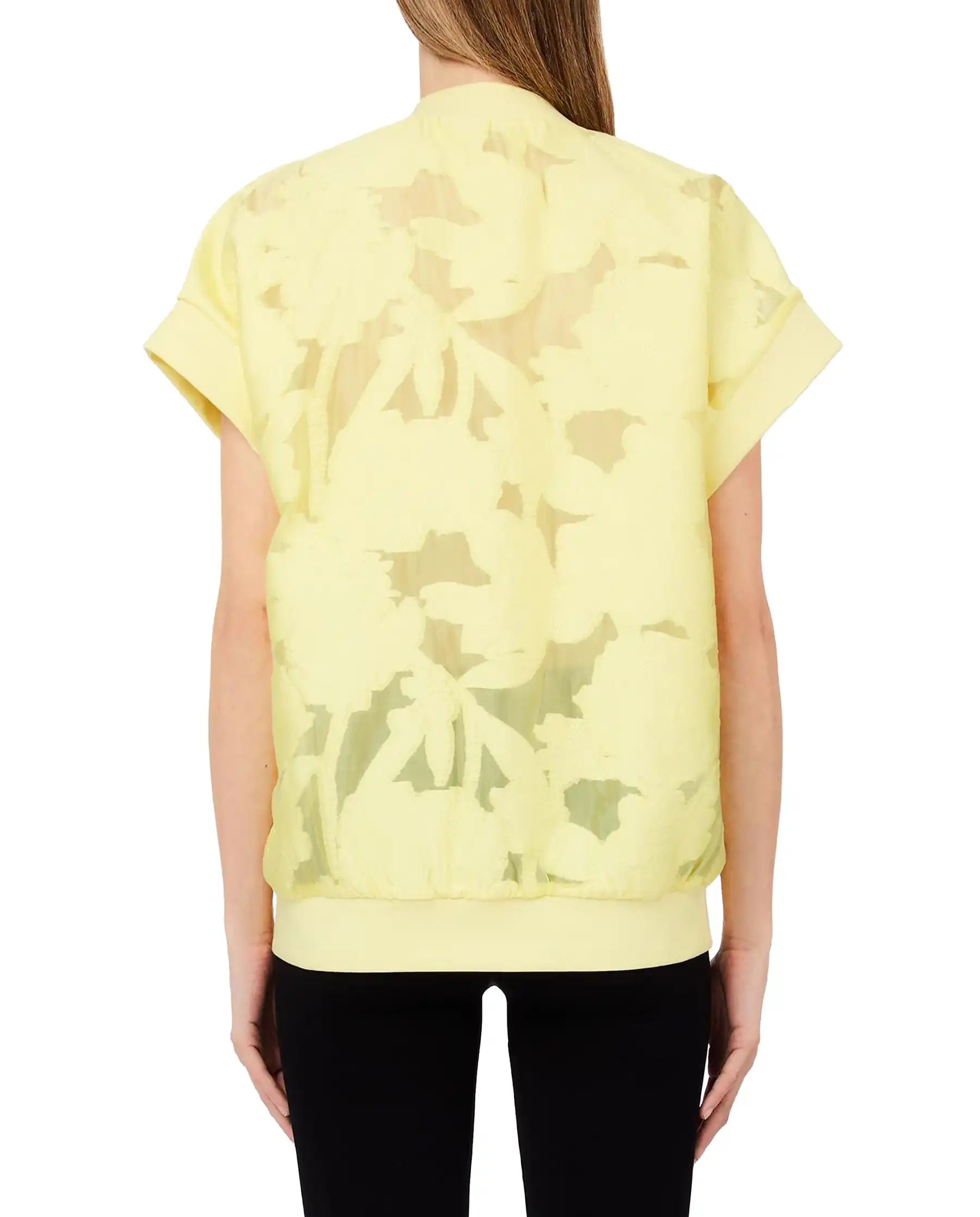 LIU JO GILET GIALLO