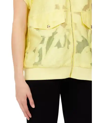LIU JO GILET GIALLO