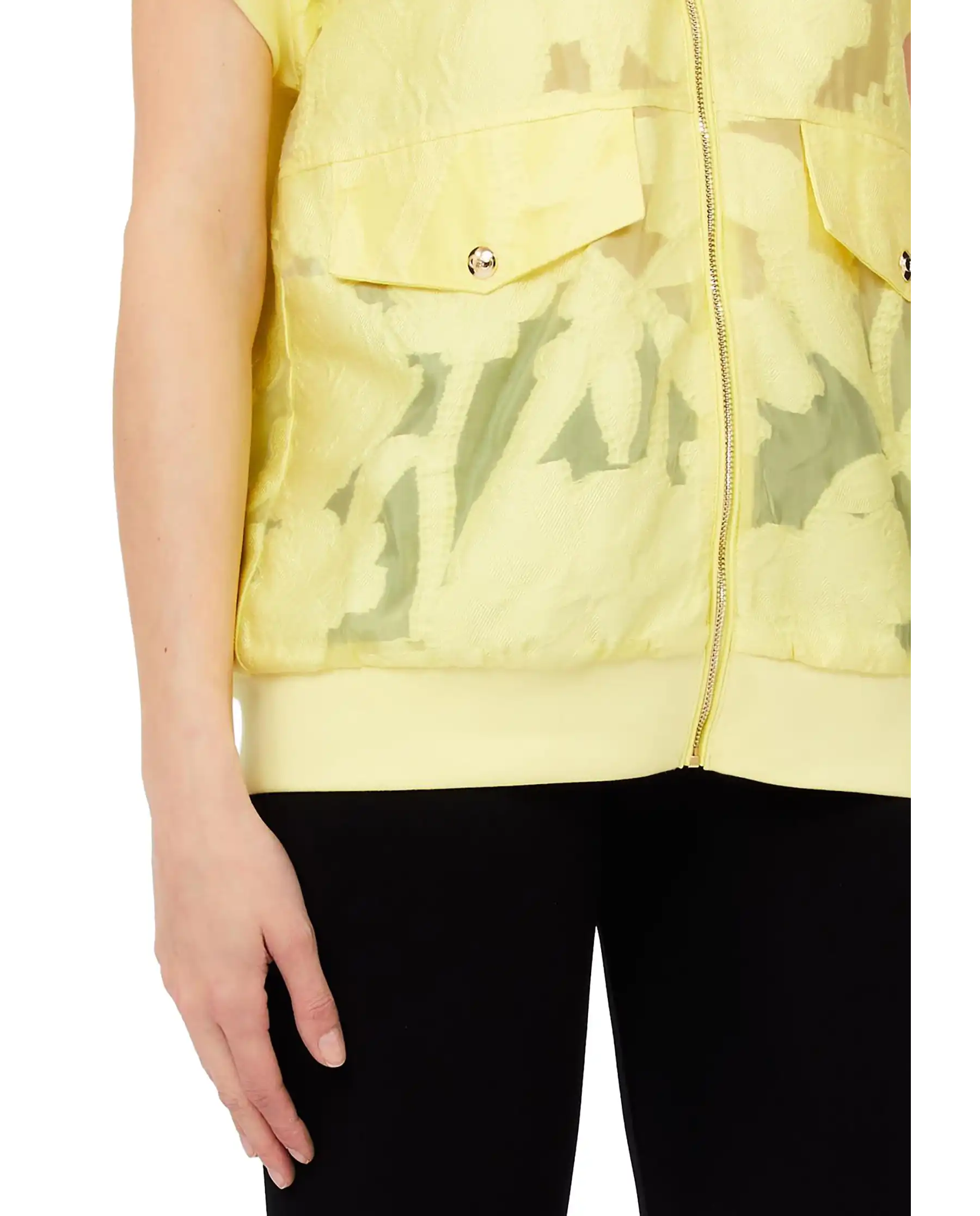 LIU JO GILET GIALLO