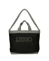 LIU JO BORSA TOTE VERDE MILITARE