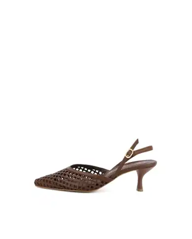 BIANCA DI SLING BACK TESTA DI MORO