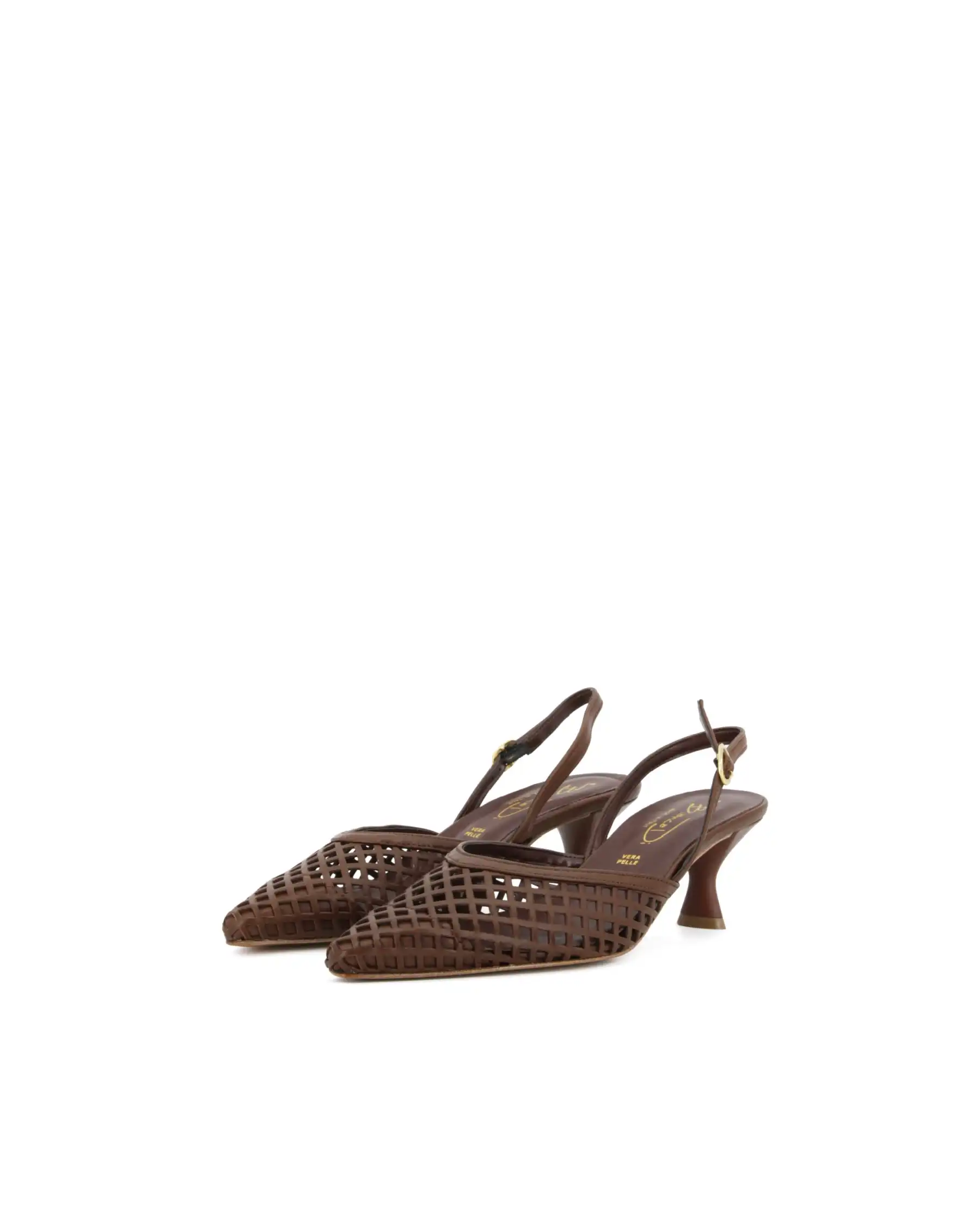 BIANCA DI SLING BACK TESTA DI MORO