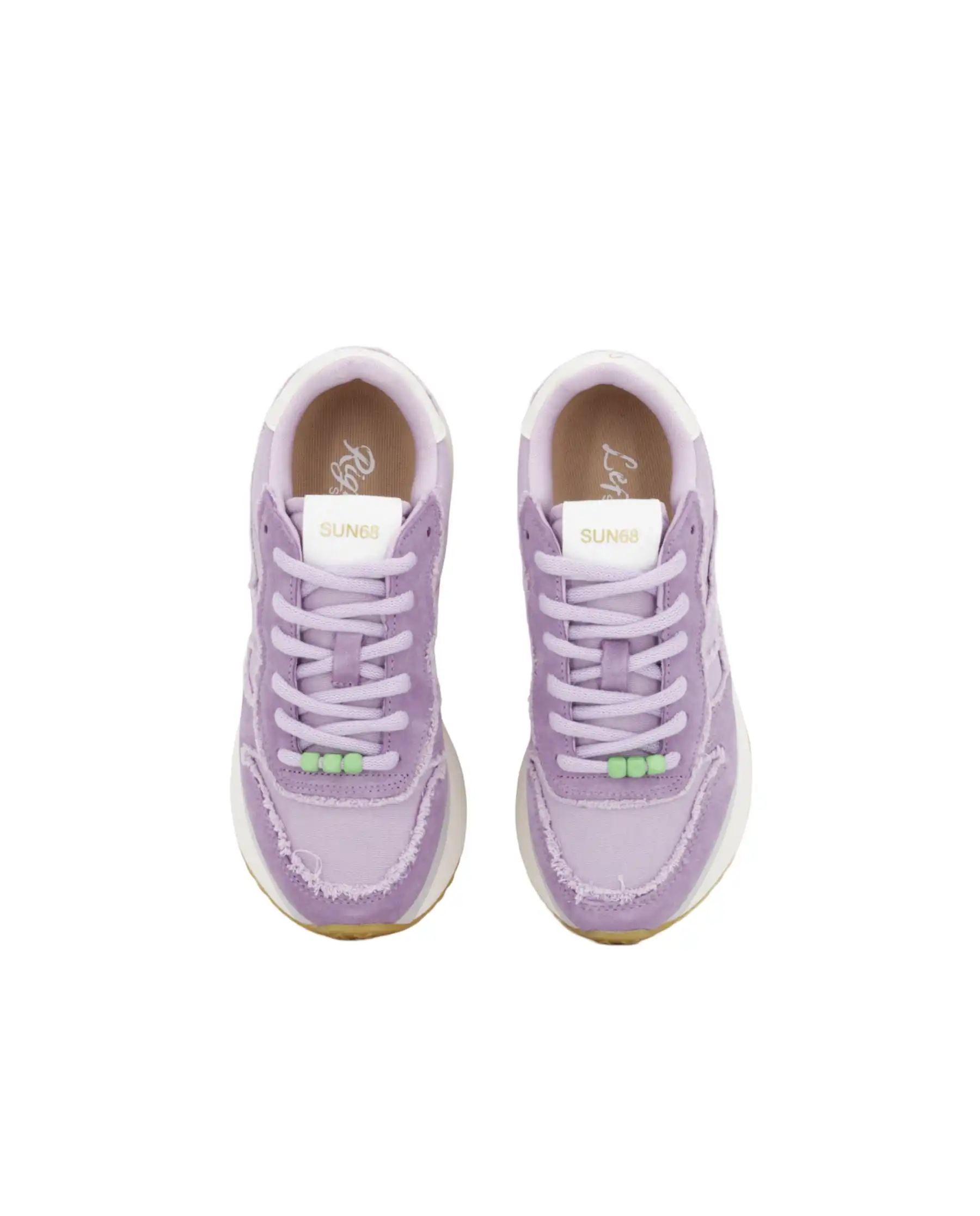 SUN 68 SNEAKERS BIG STARGIRL LILLA