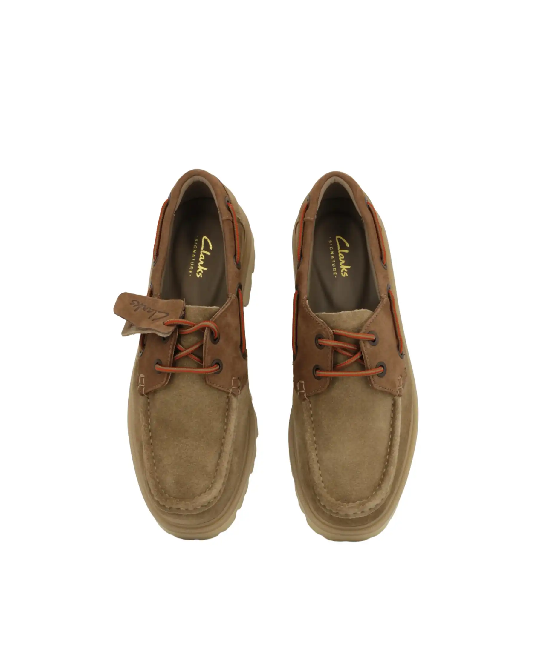 CLARKS BARCA CLEYHILL BOAT TAUPE