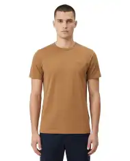 SUN 68 T-SHIRT BEACH CUOIO
