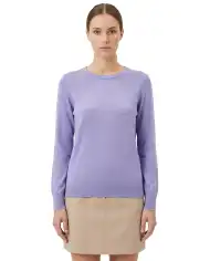 SUN 68 MAGLIA SWEATER BASIC LILLA