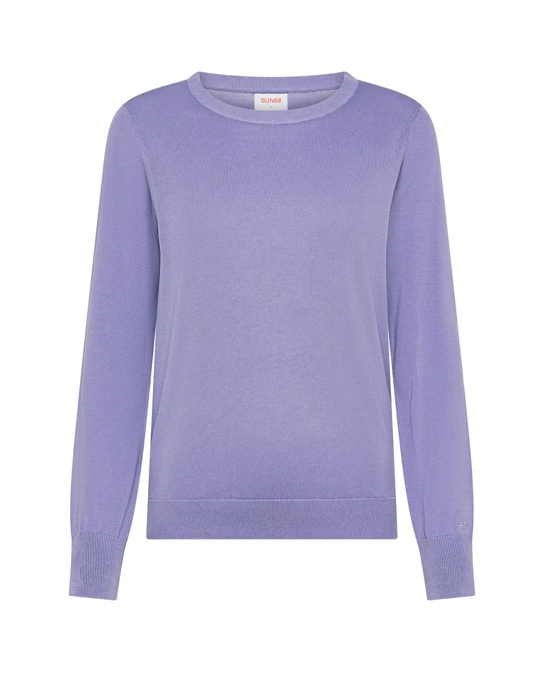 SUN 68 MAGLIA SWEATER BASIC LILLA