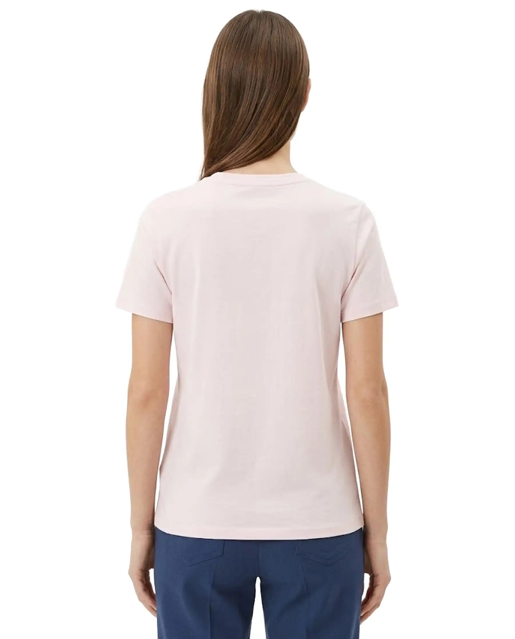 SUN 68 T-SHIRT PIQUET ROSA