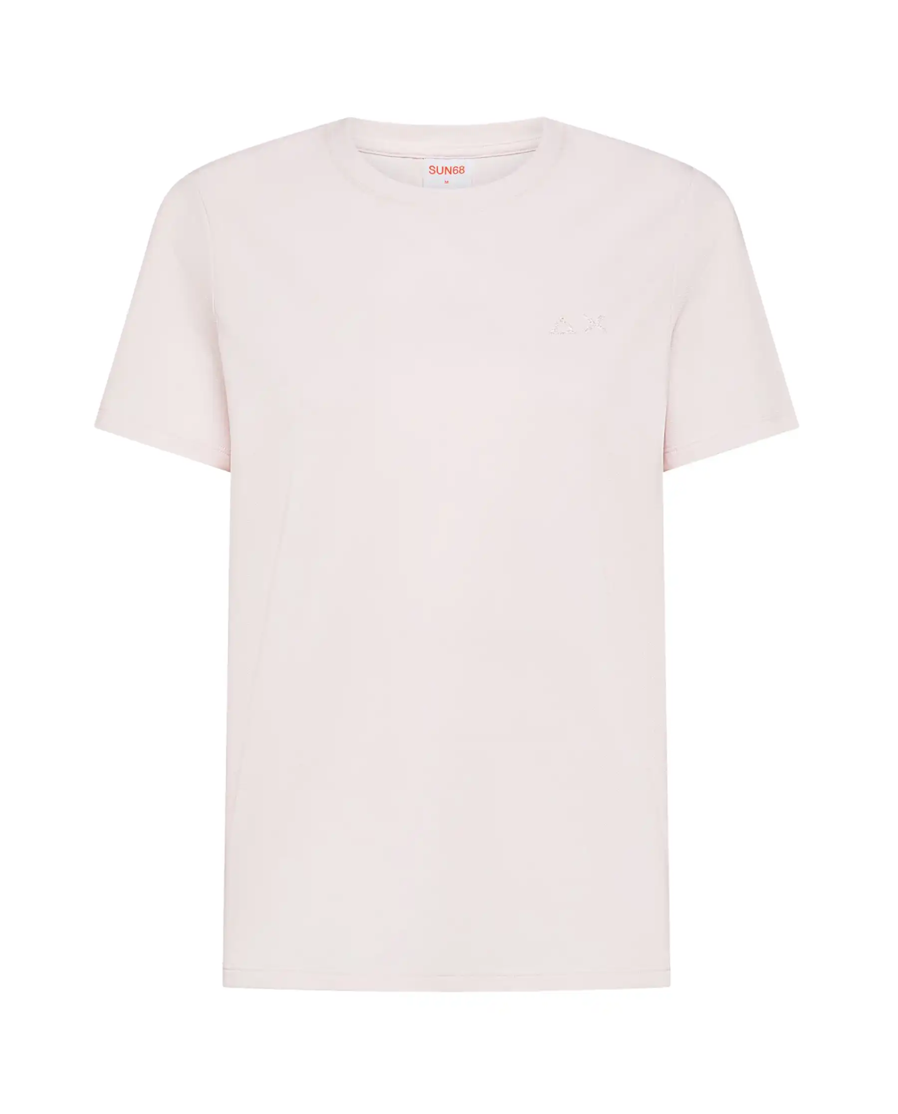 SUN 68 T-SHIRT PIQUET ROSA