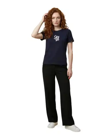 LIU JO T-SHIRT MODA BLU