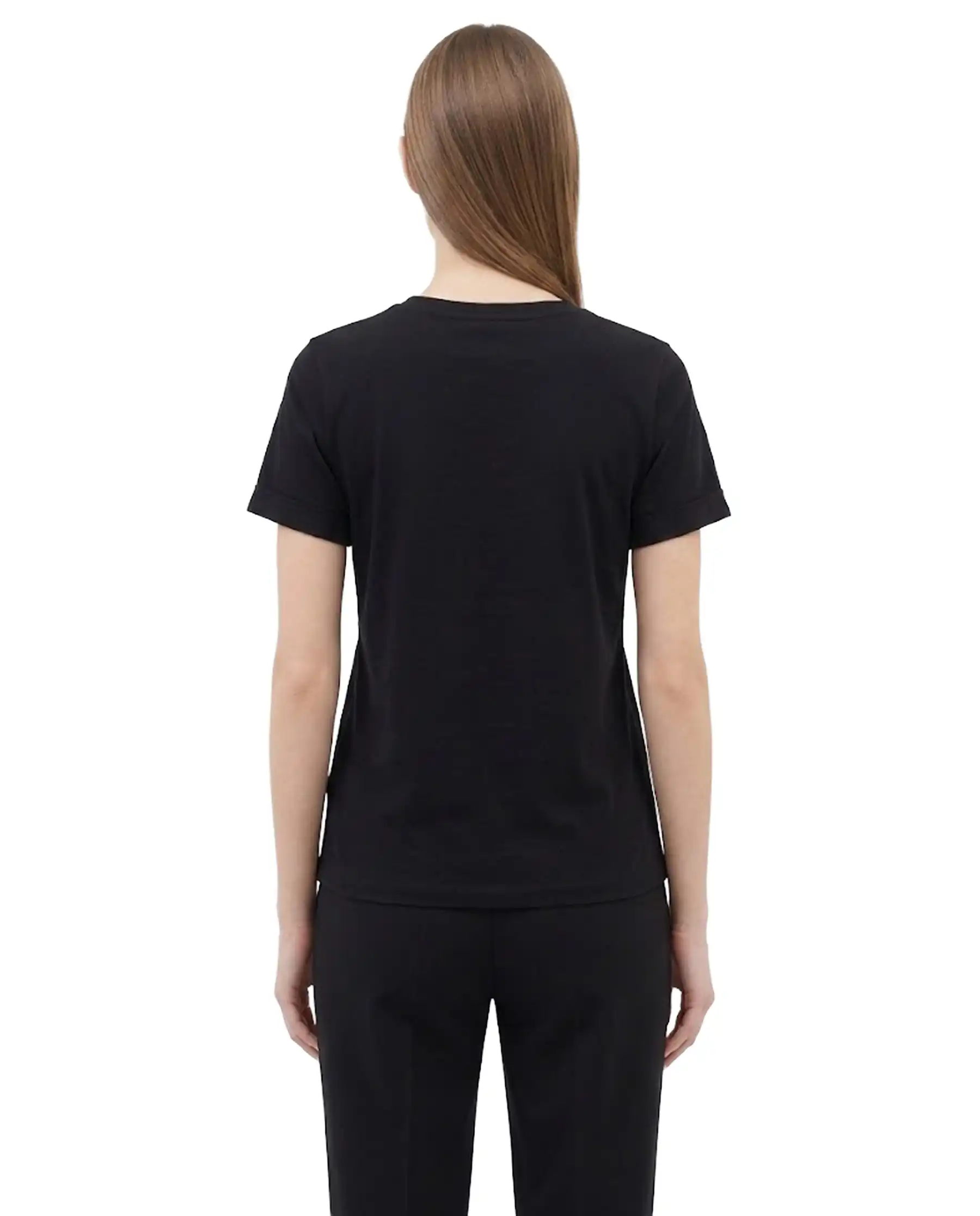 LIU JO T-SHIRT MODA NERO