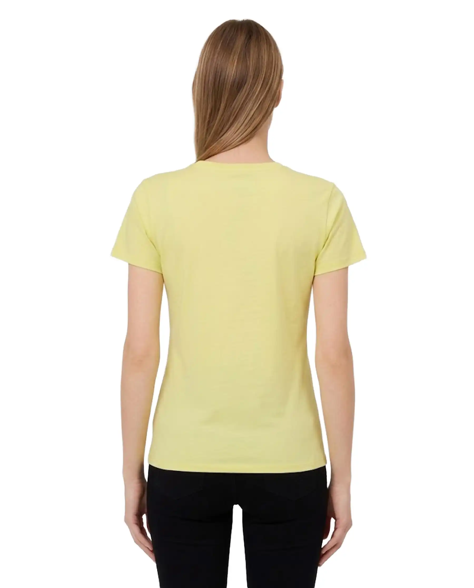 LIU JO T-SHIRT MODA GIALLO