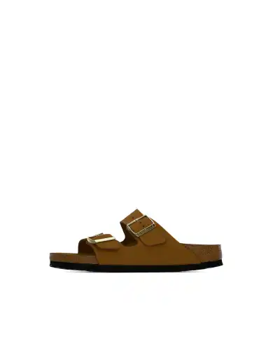 BIRKENSTOCK CIABATTINE ARIZONA MARRONE