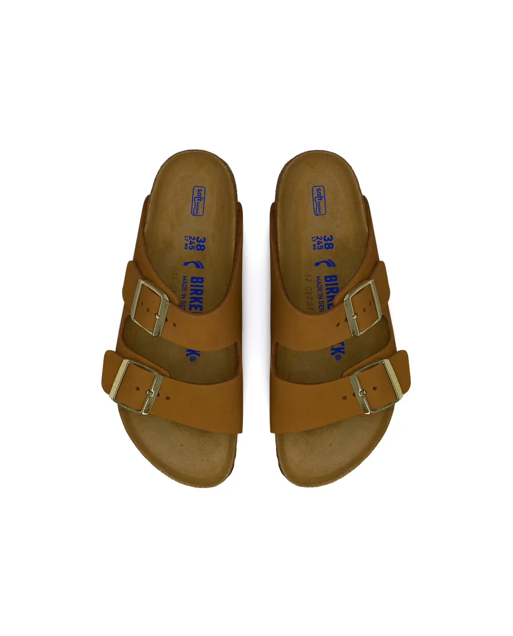 BIRKENSTOCK CIABATTINE ARIZONA MARRONE