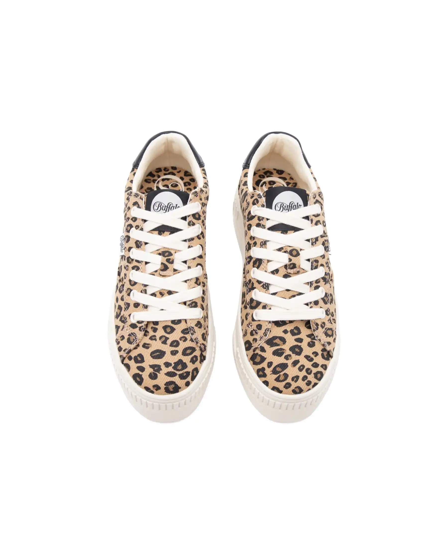 BUFFALO SNEAKERS PAIRED LEOPARDATO