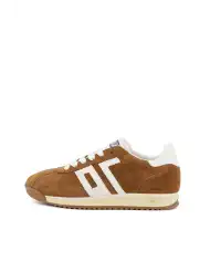 BACK 70 SNEAKERS JOGGER CUOIO