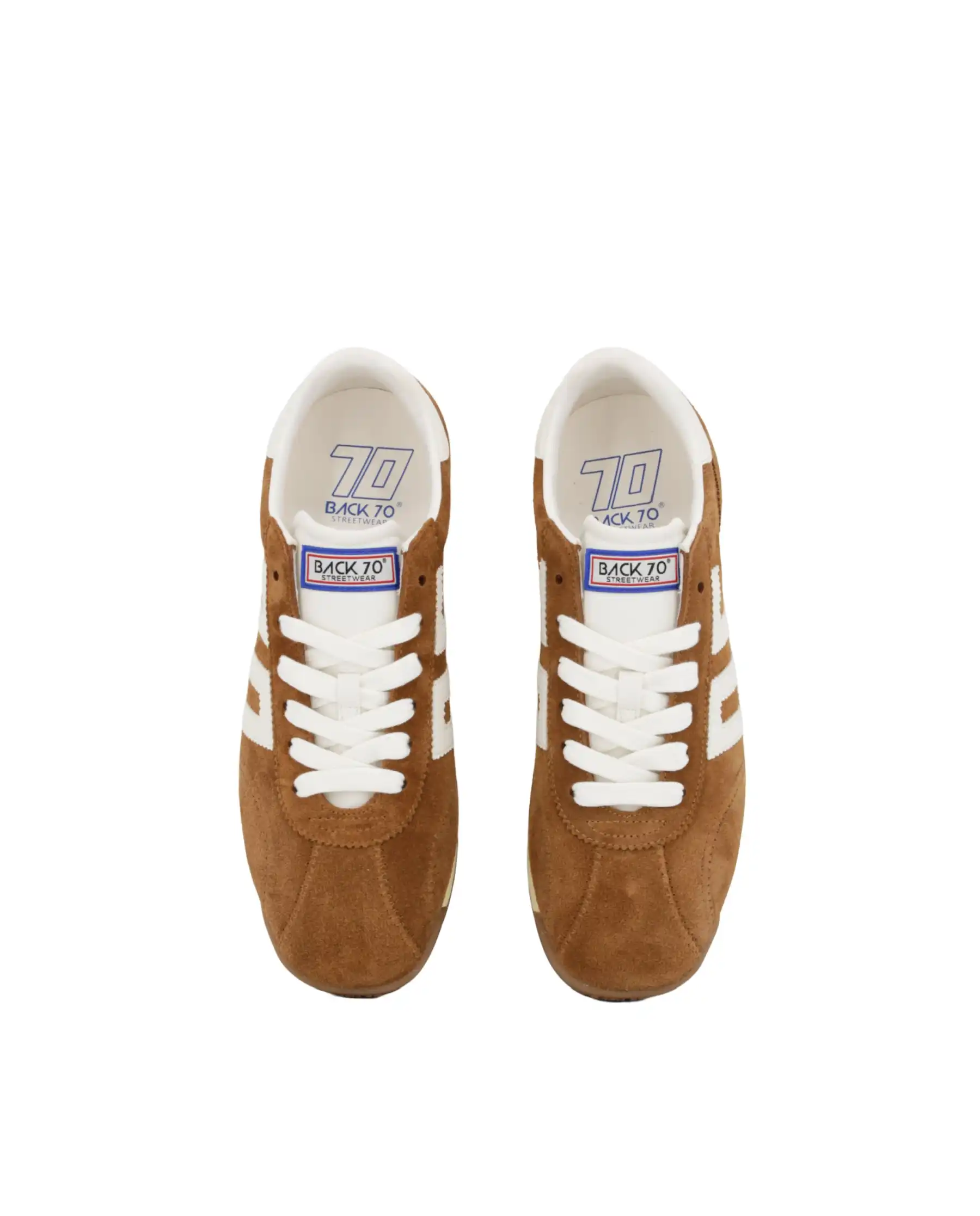 BACK 70 SNEAKERS JOGGER CUOIO