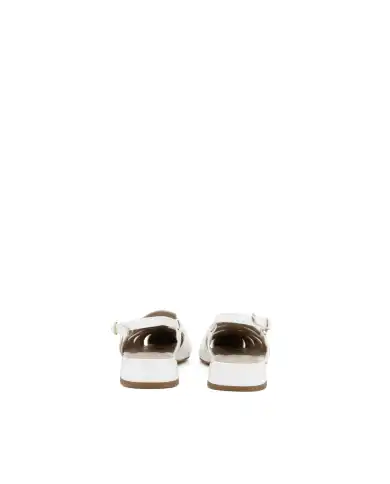 LE PEPITE SLING BACK BIANCO