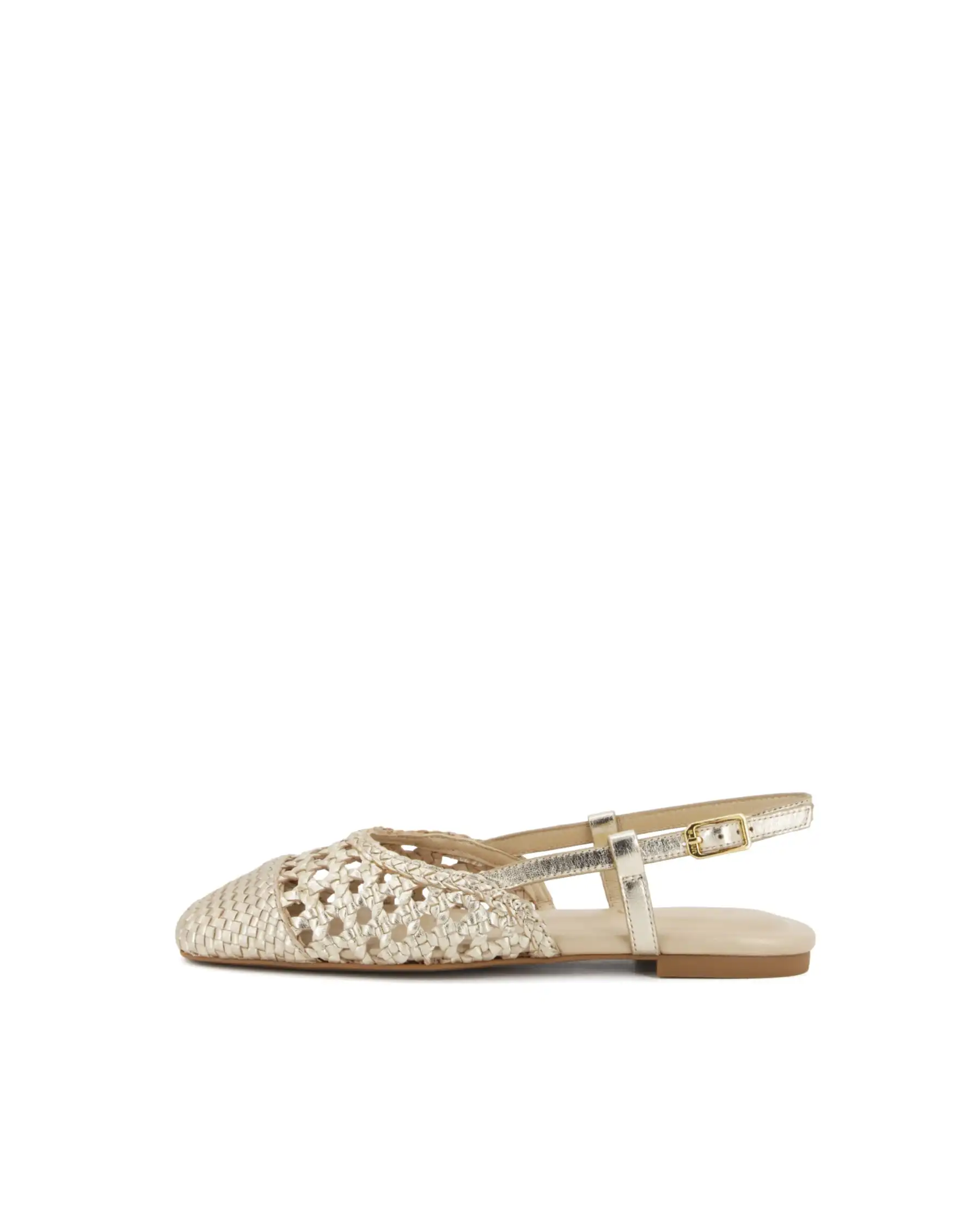 UNISA SLING BACK BADRI PLATINO