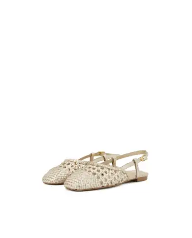 UNISA SLING BACK BADRI PLATINO