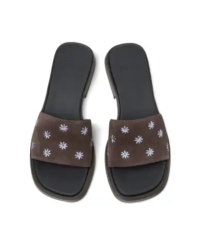 CAMPER CIABATTINE DANA MARRONE
