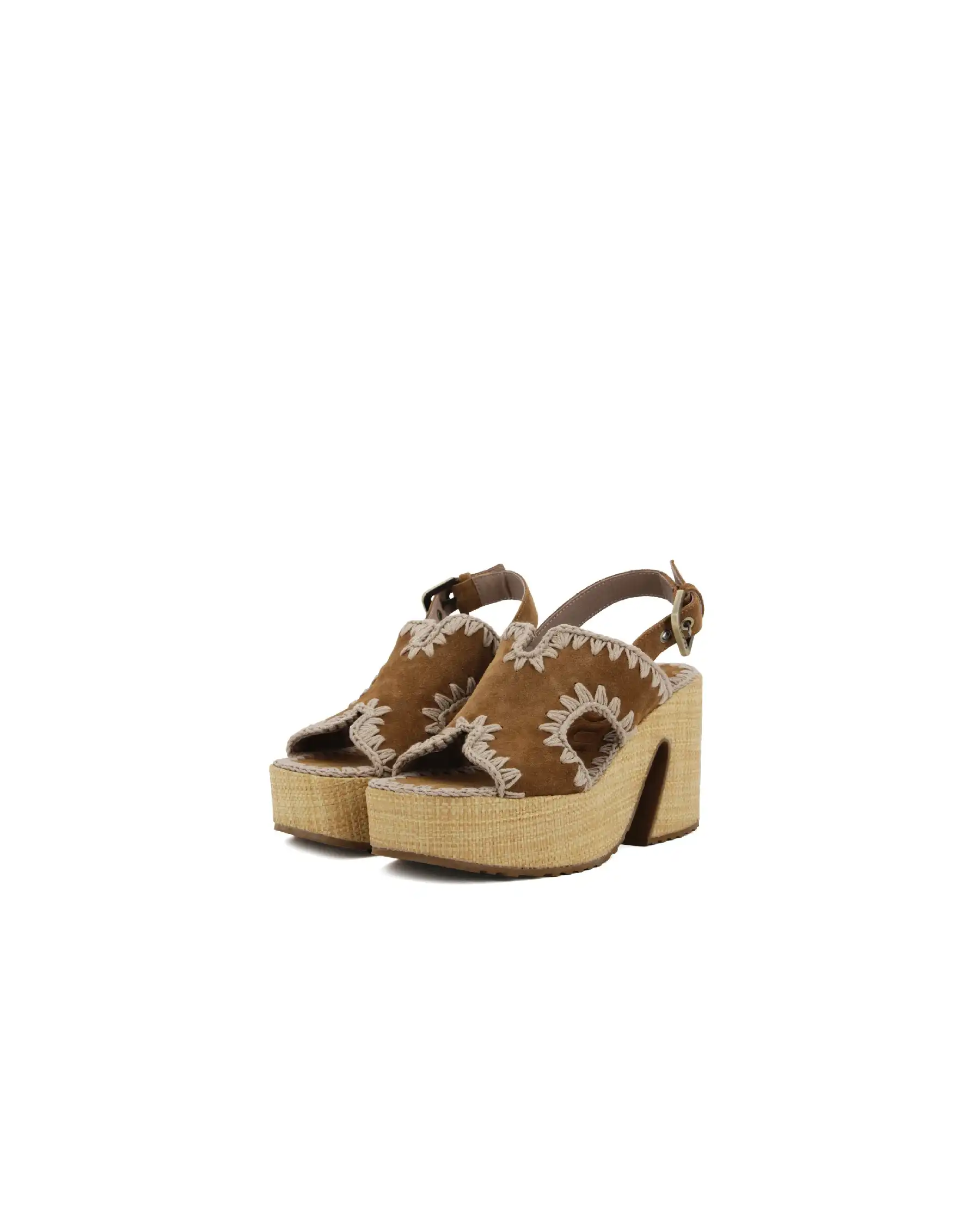 MOU SANDALI COGNAC