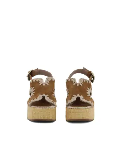 MOU SANDALI COGNAC