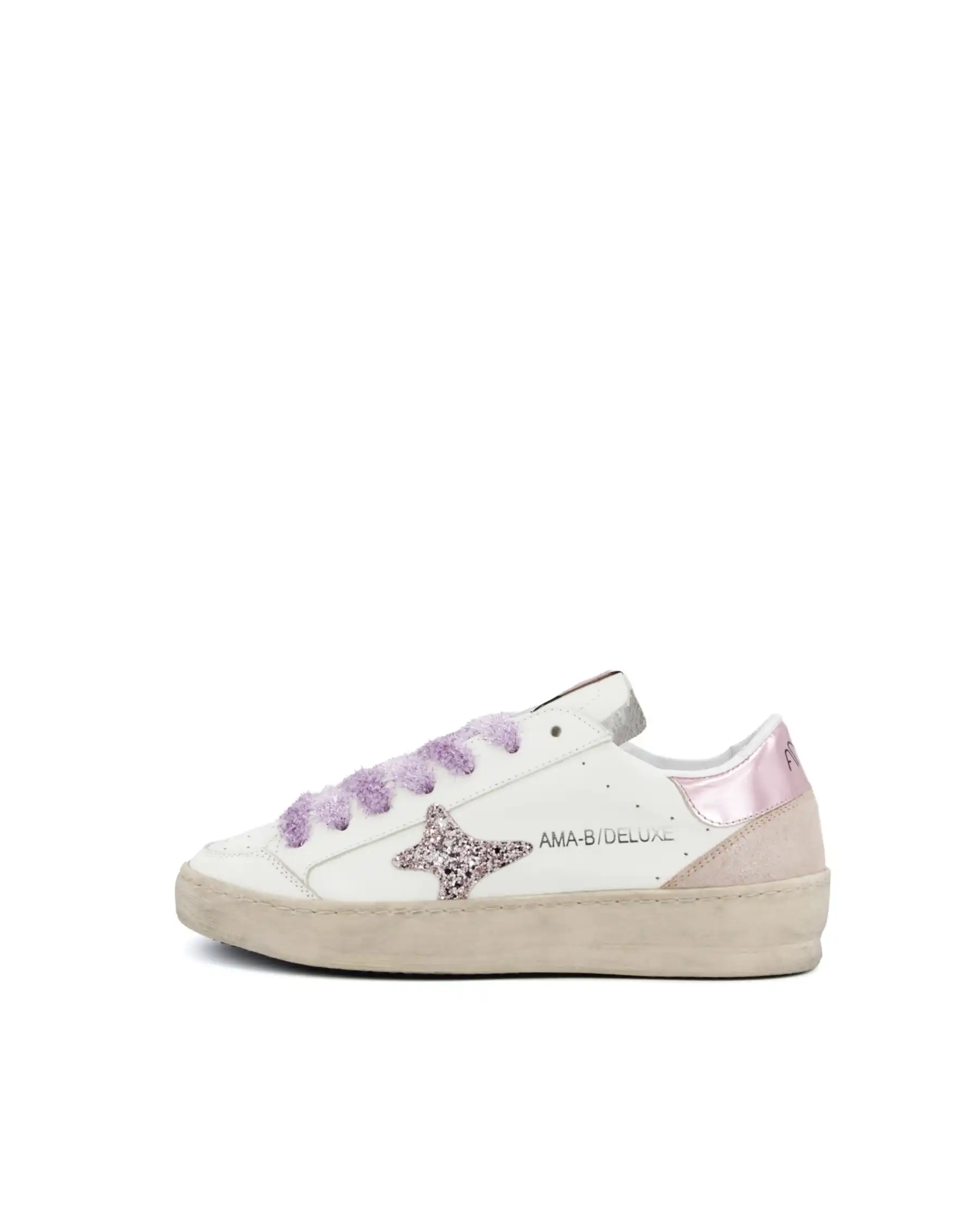 AMA BRAND SNEAKERS SLAM BIANCO