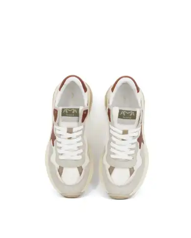 AMA BRAND SNEAKERS MOON BIANCO