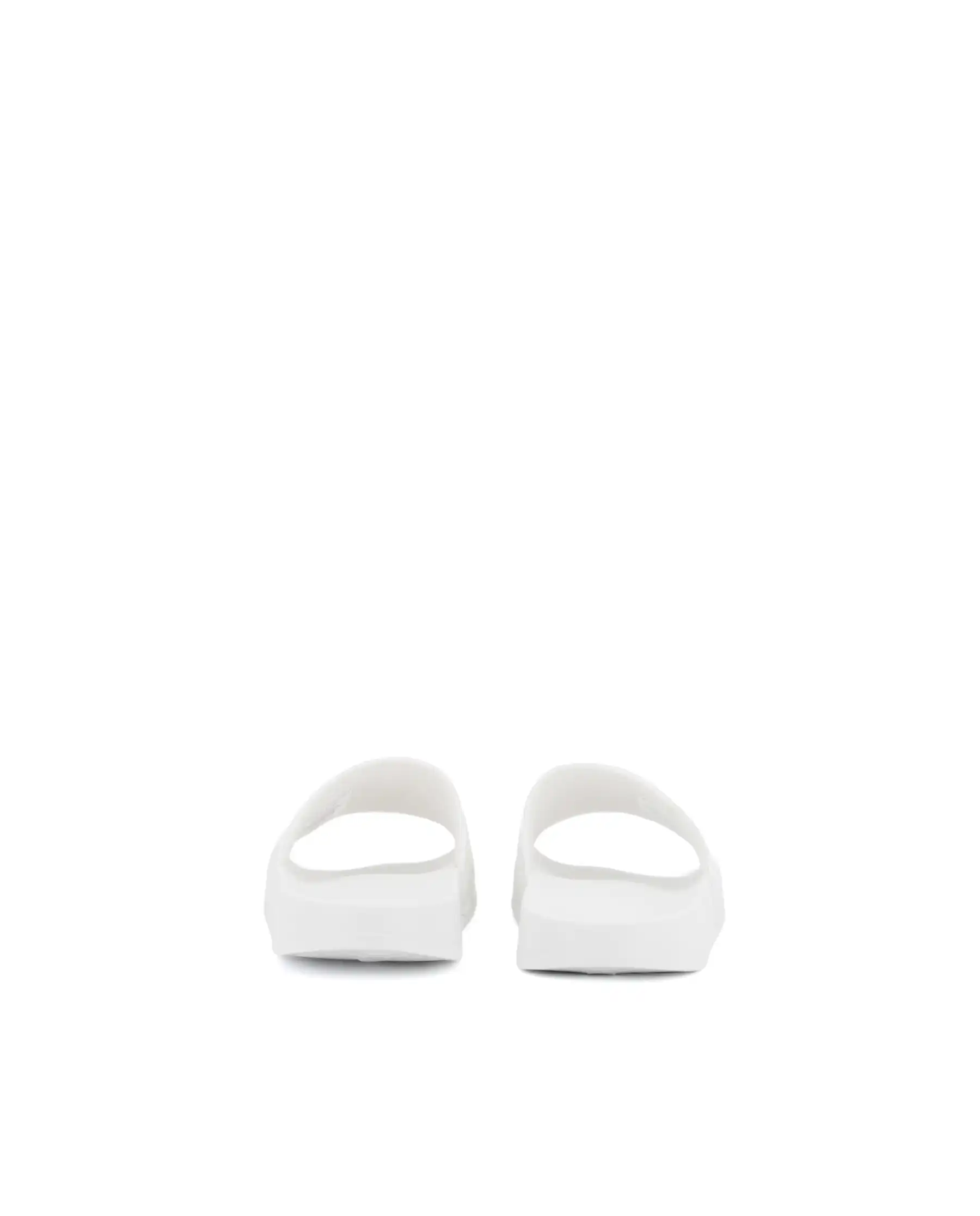 SUN 68 CIABATTINE SLIPPERS LOGO BIANCO