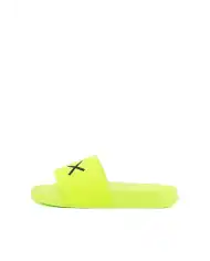 SUN 68 CIABATTE SLIPPERS LOGO GIALLO