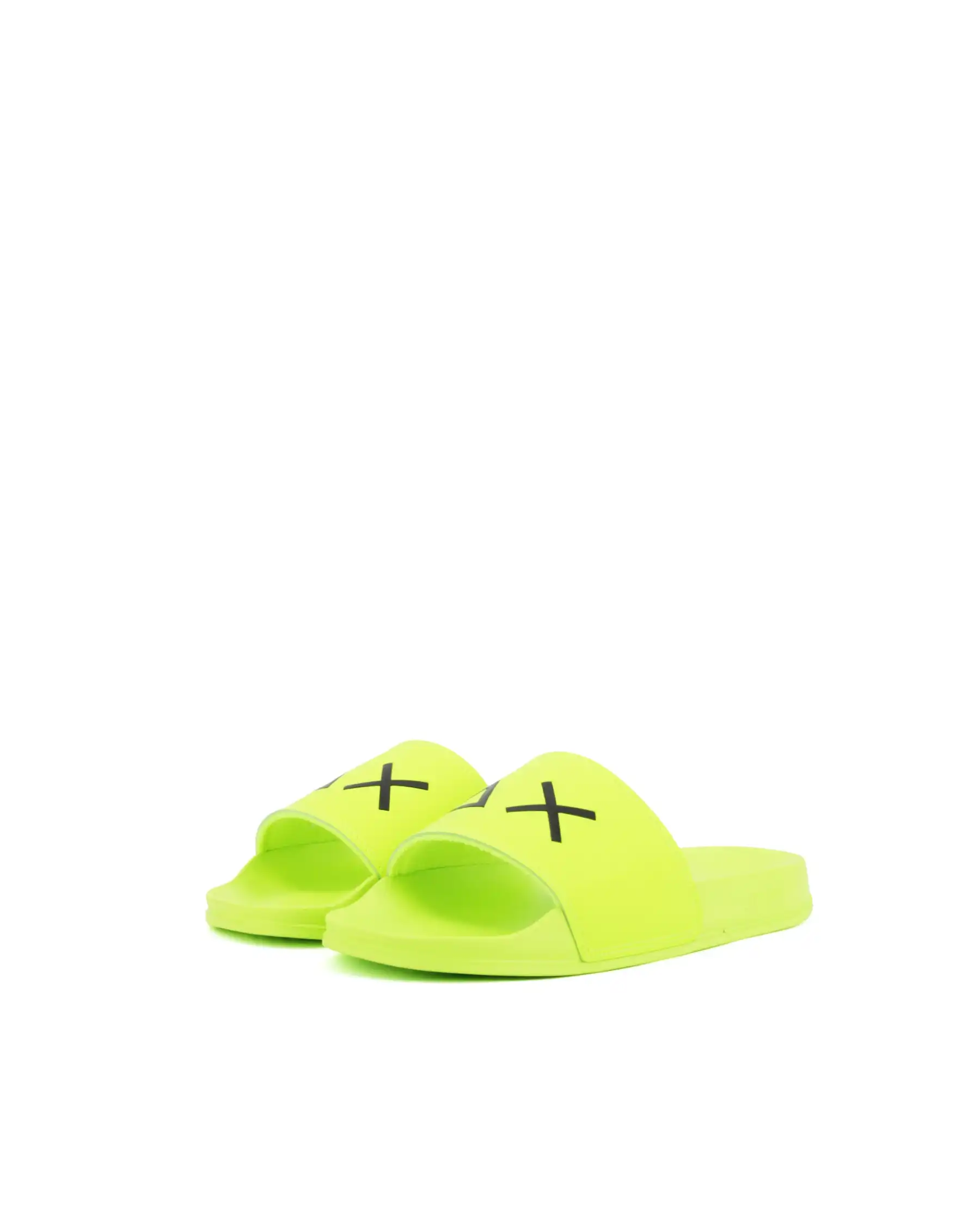 SUN 68 CIABATTE SLIPPERS LOGO GIALLO