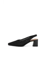 MISS ELASTIC SLING BACK NEW PARIS NERO