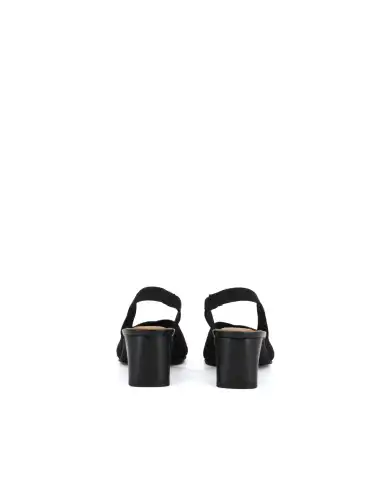 MISS ELASTIC SLING BACK NEW PARIS NERO