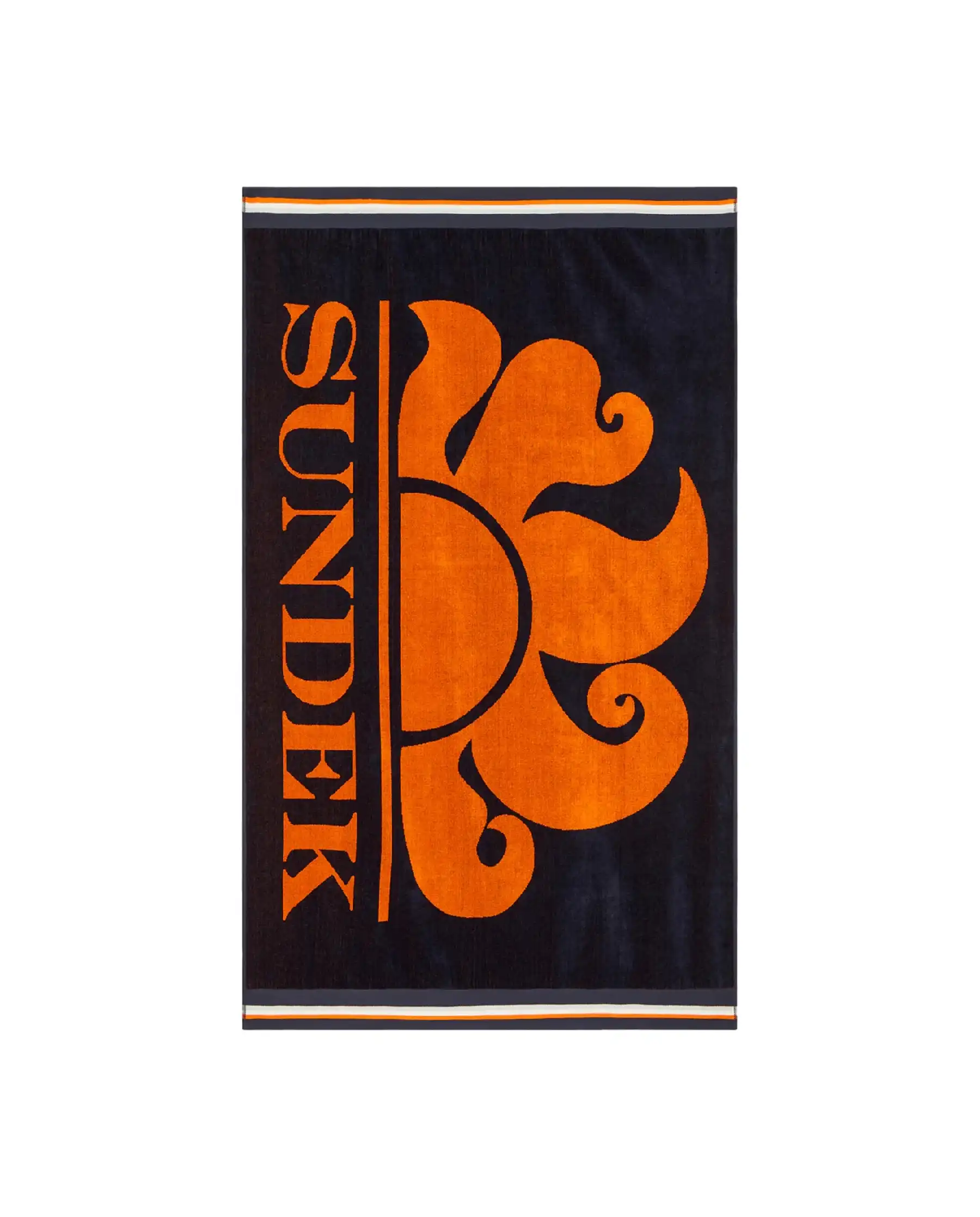 SUNDEK TELO MARE CLASSIC LOGO BLU