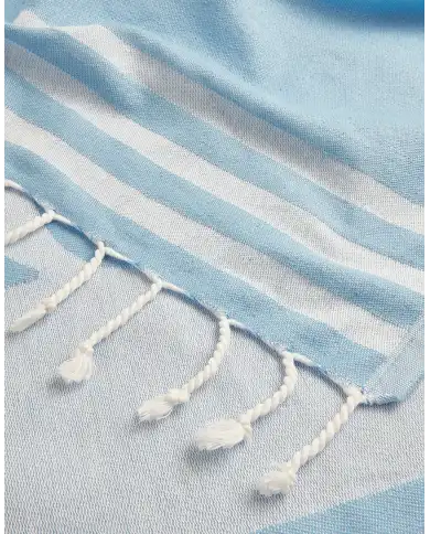 SUNDEK TELO MARE KEY JACQUARD CIELO